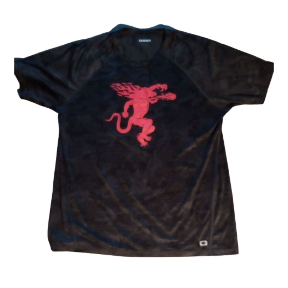 OGIO Men's Size Large Black Camouflage Polyester Top